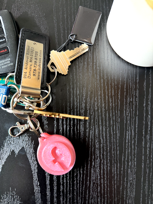 Social Media NFC Keychain Tag – 3D Printed Charm
